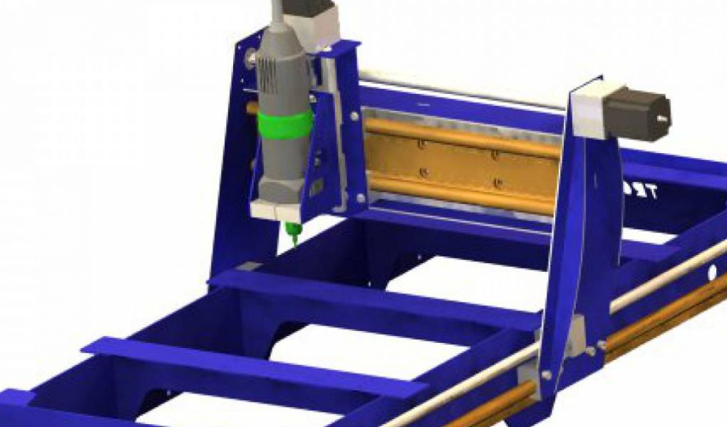 Eine neue CNC Fräse entsteht (TRON-CNC)